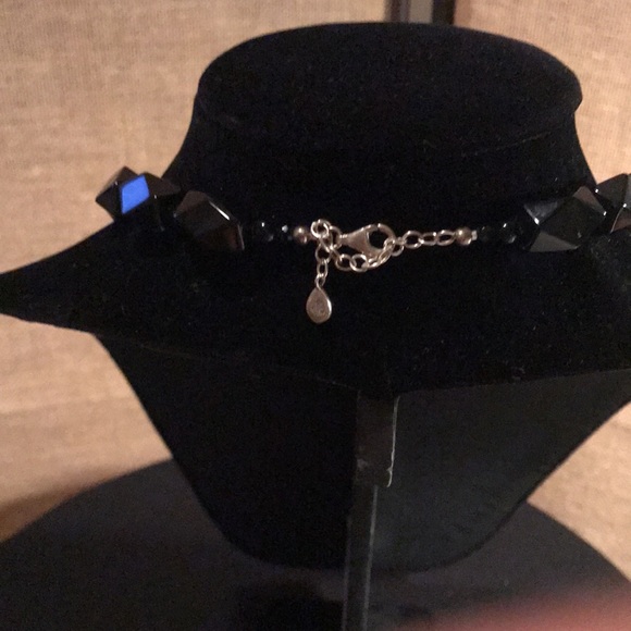 925 Barse Black Onyx Necklace - Picture 3 of 8